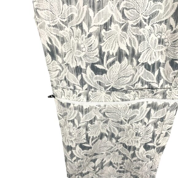 Athleta Trekkie Convertible Hike Pants‎ Size 22 Floral Ripstop NWT PT-2093 - Picture 5 of 16